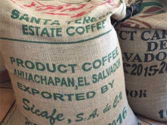 El Salvador Rohkaffee aus direktem Handel