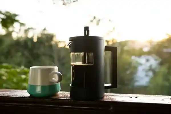 Eine Frenchpress Kanne