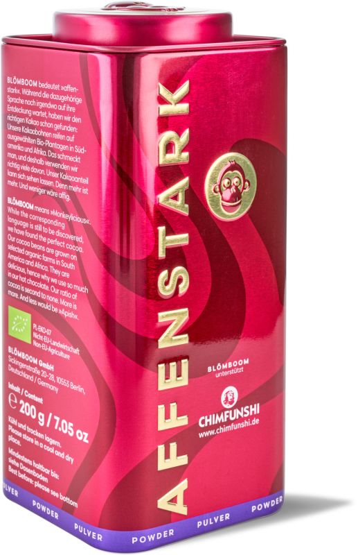 Blömboom Dark Hot Chocolate Powder BIO 200 g