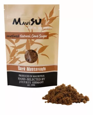 MauiSu Dark Muscovado Rohrzucker 500g