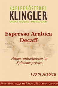 Espresso Decaf, 250 g