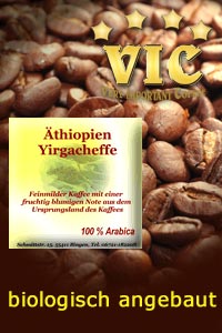 Äthiopien Yirgacheffe, 500 g